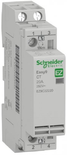 Контактор модульный Schneider Electric Easy9 1п 2НО 20А 230В АС картинка